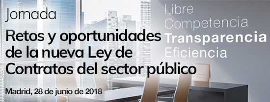 Jornada Retos y oportunidades de la nueva Ley de Contratos del sector público