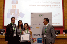 Mención Premios CSTIC 2013 Mejora del negocio