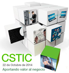 Imagen CSTIC 2014 con lema y fecha de celebración