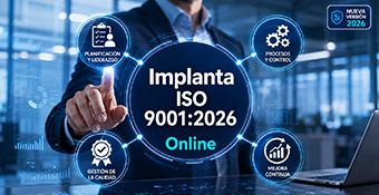 Implantación de Sistemas de Gestión de Calidad ISO 9001:2026 | ONLINE