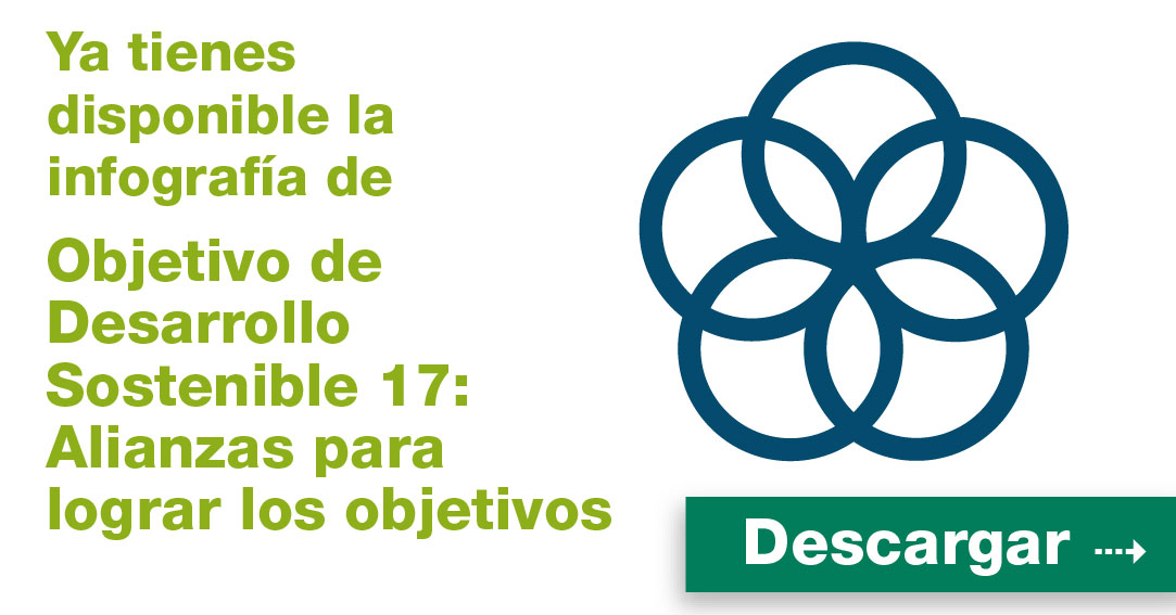 Infografía del Objetivo de Desarrollo Sostenible 17 - AEC