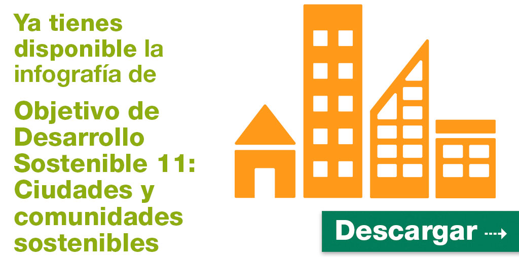 Infografía del Objetivo de Desarrollo Sostenible 11 - AEC
