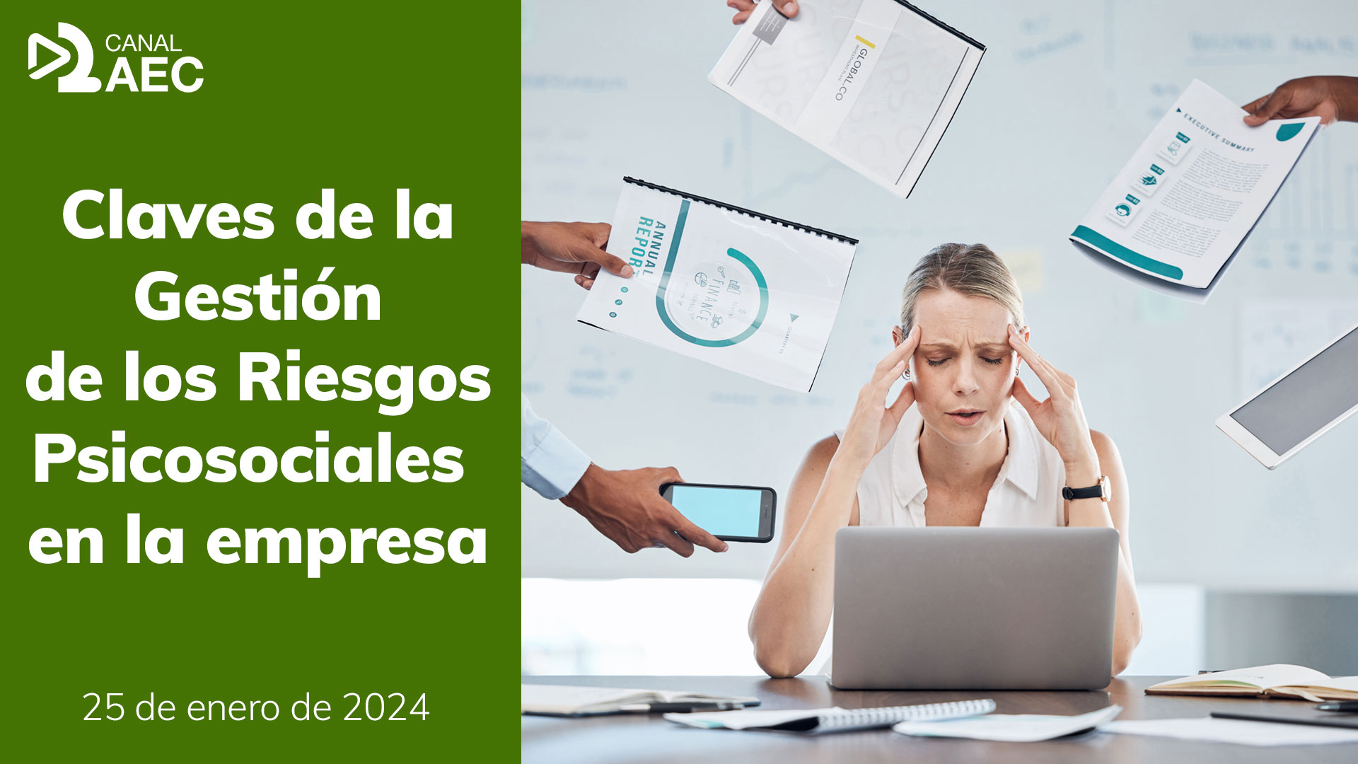 Canal AEC |«Claves de la Gestión de Riesgos Psicosociales en la empresa»