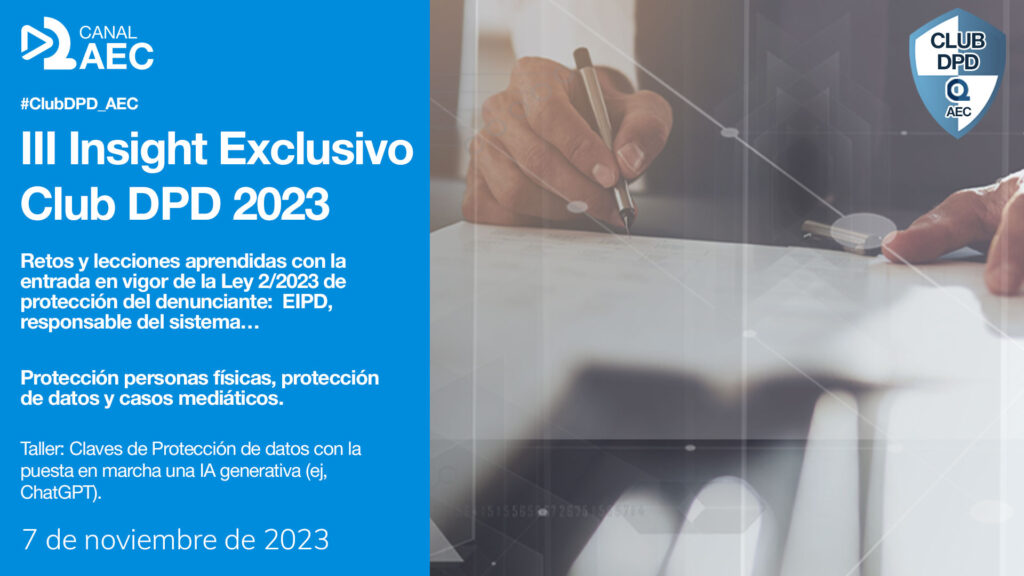 III Insight Club DPD 2023 / Canal AEC
