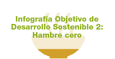 Infografía Hambre cero y seguridad alimentaria