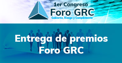 Entrega de premios 1er congreso Foro GRC