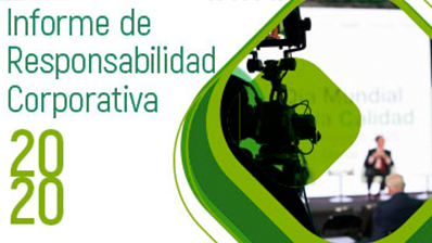 El Informe de Responsabilidad Corporativa de la AEC es un resumen de todos los servicios y proyectos que se han llevado a cabo a lo largo del 2020. El Inforne cuenta con ocho capítulos donde se plasma la información desde una triple perspectiva: económica, ambiental y social.